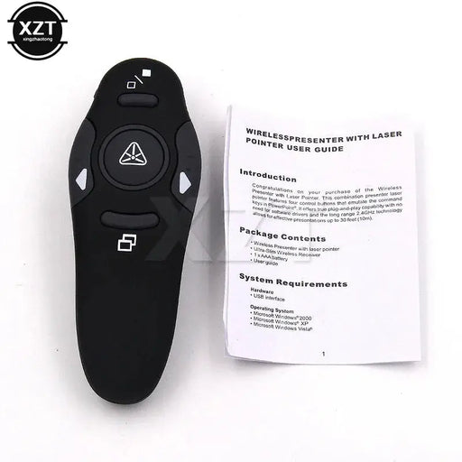 2.4GHz Wireless USB Powerpoint Presentation Remote Control PPT Flip Pen Pointer Clicker Presenter Remote Control for Teacher New.