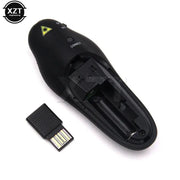 2.4GHz Wireless USB Powerpoint Presentation Remote Control PPT Flip Pen Pointer Clicker Presenter Remote Control for Teacher New.