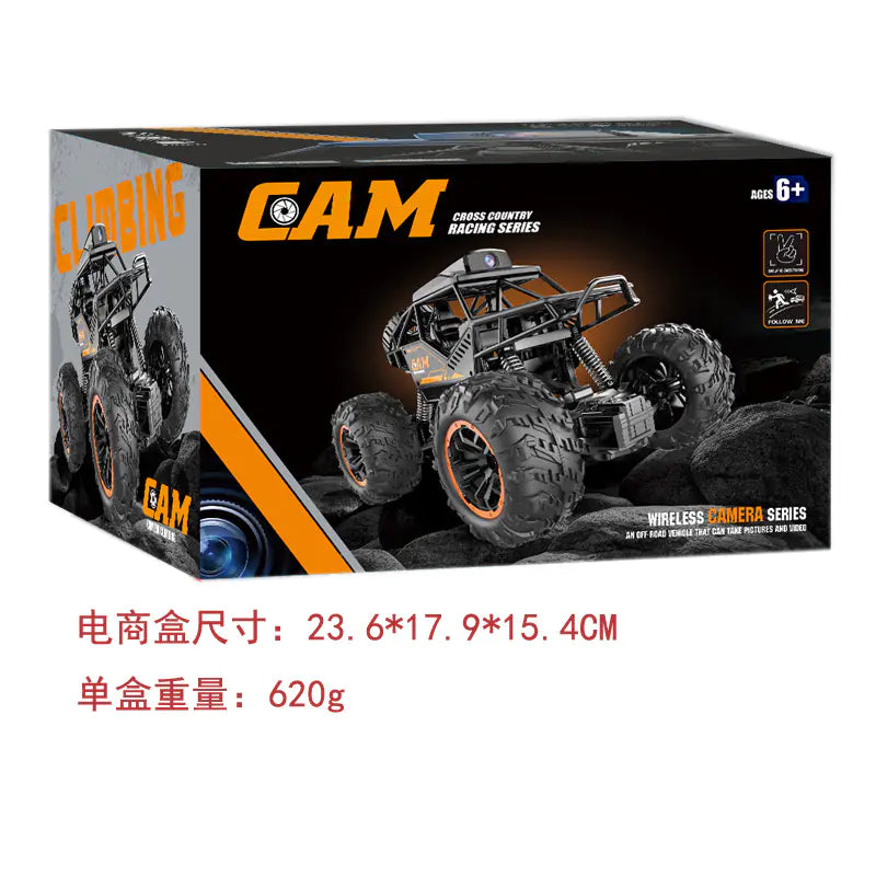 Remote Control Alloy Off-Road Car with Camera for Kids by Lacatang Shop