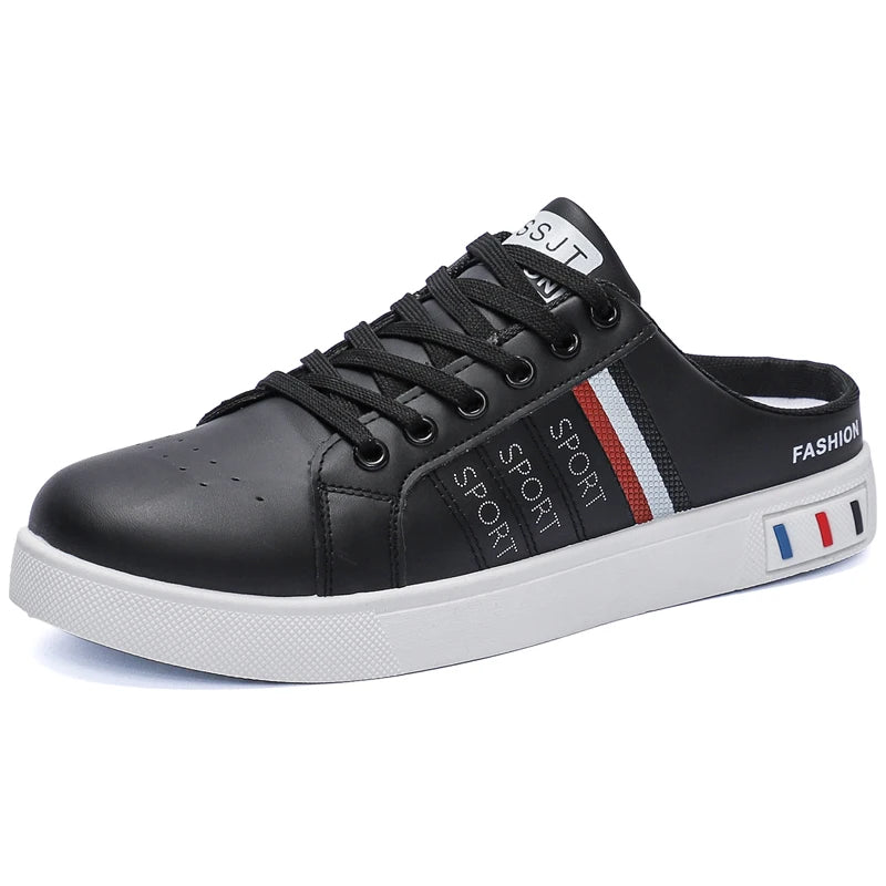 Men's Canvas Shoes Large Size Fashion Casual Sports Shoes Men's Platform Light Breathable Men's Outdoor Running Canvas Slippers