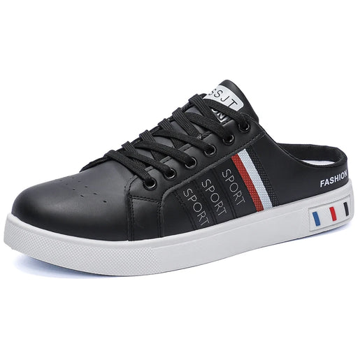 Men's Canvas Shoes Large Size Fashion Casual Sports Shoes Men's Platform Light Breathable Men's Outdoor Running Canvas Slippers