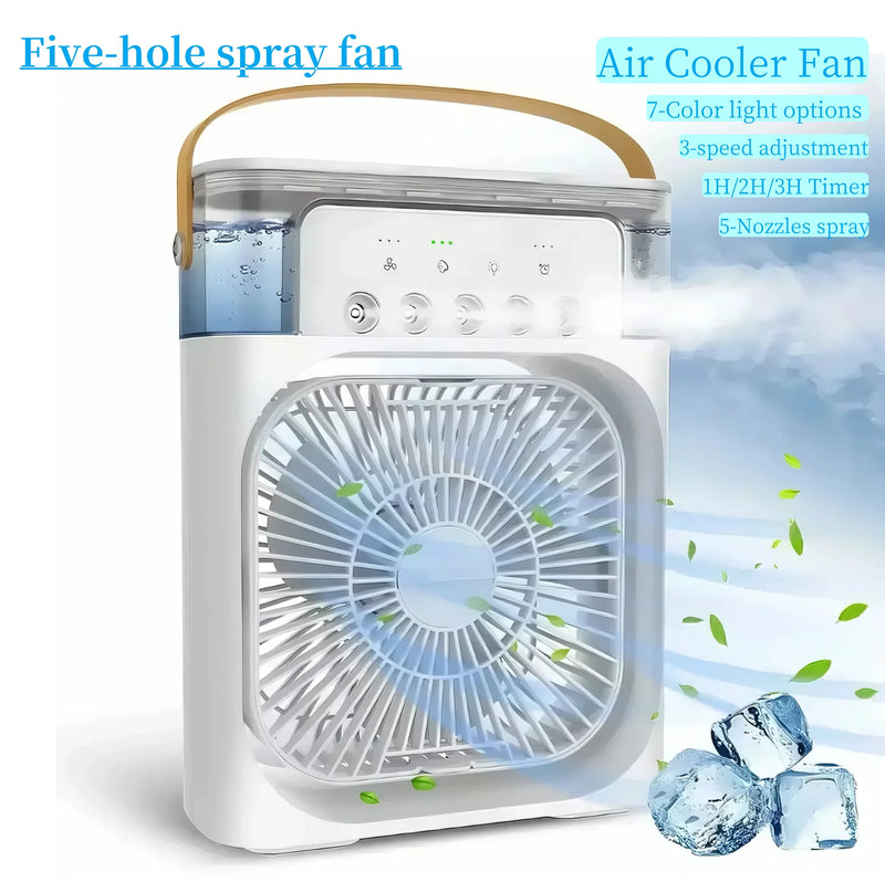 Portable 3-in-1 Air Cooler & Humidifier for Ultimate Comfort