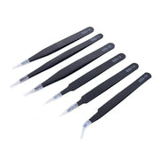 6Pcs Anti-static ESD Stainless Steel Tweezers Maintenance Tool 6Pcs Anti-static ESD Stainless Steel Tweezers Maintenance Tool -  Other AliExpress Lacatang Shop 