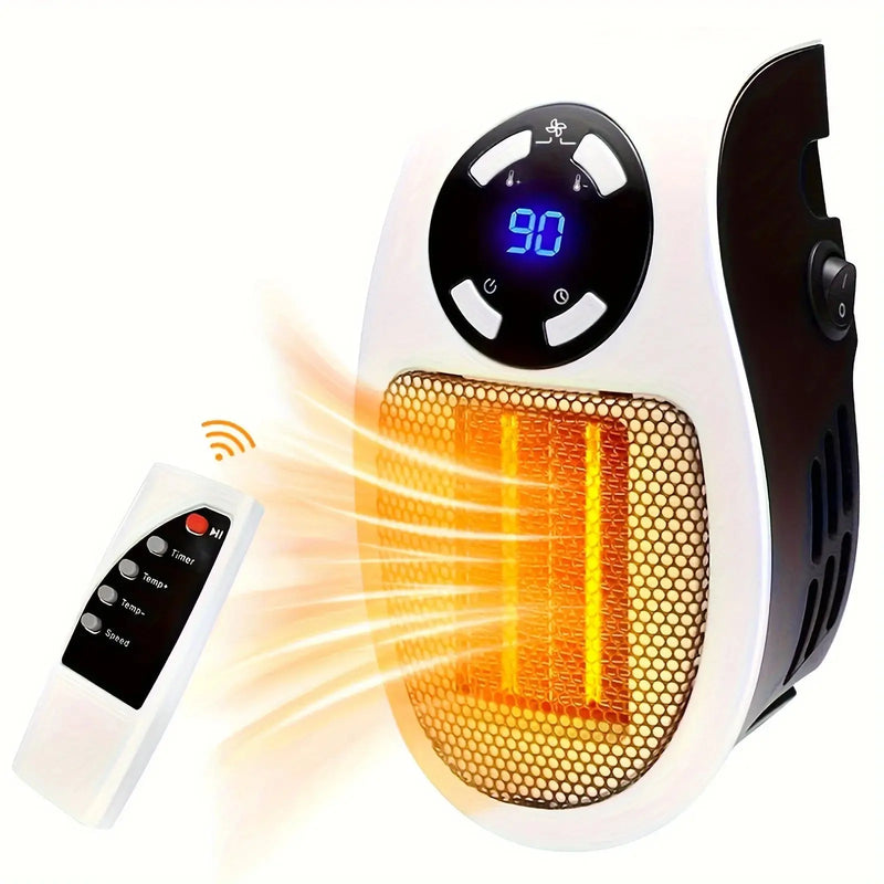 2025 popular wall-mounted heater mini hot air fan rapid heating electric heater office home heater small solar heater.