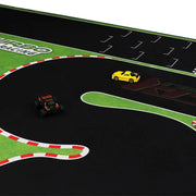 TURBO RACING 1:76 Remote Control Car Track Mat with Cement Blocks and Drift Jumps