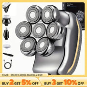 Men's Electric Head Shaver Razor - Rechargeable & Cordless Hair Shaving