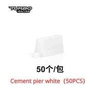 TURBO RACING 1:76 Remote Control Car Track Mat with Cement Blocks and Drift Jumps