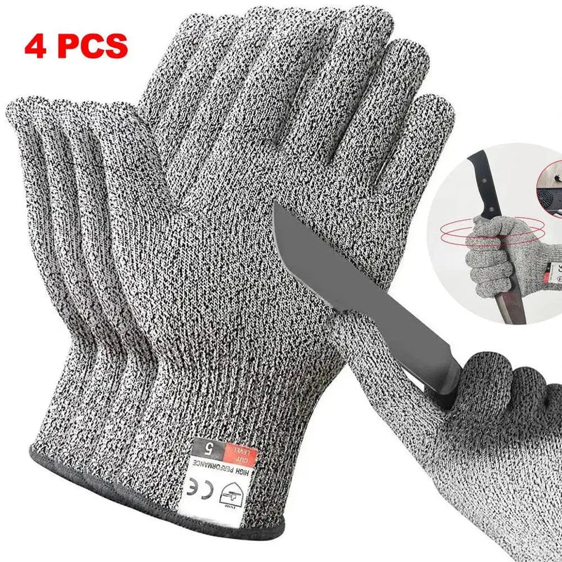 HPPE Level 5 Safety Anti Cut Gloves High-strength Industry Kitchen HPPE Level 5 Safety Anti Cut Gloves High-strength Industry Kitchen -  Other AliExpress Lacatang Shop 