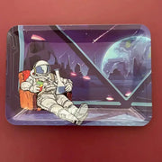 Collectible Metal Rolling Tray - 18x12.5cm (7x4.92inch) Collectible Metal Rolling Tray - 18x12.5cm (7x4.92inch) - Lacatang   Lacatang Shop Lacatang Shop 