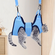 Pet Hammock for Dog Nail Clipping - Anti-Scratch Cat Dog Hammock Restraint Bag for Cat Grooming and Cleaning - Pet Grooming Accessory