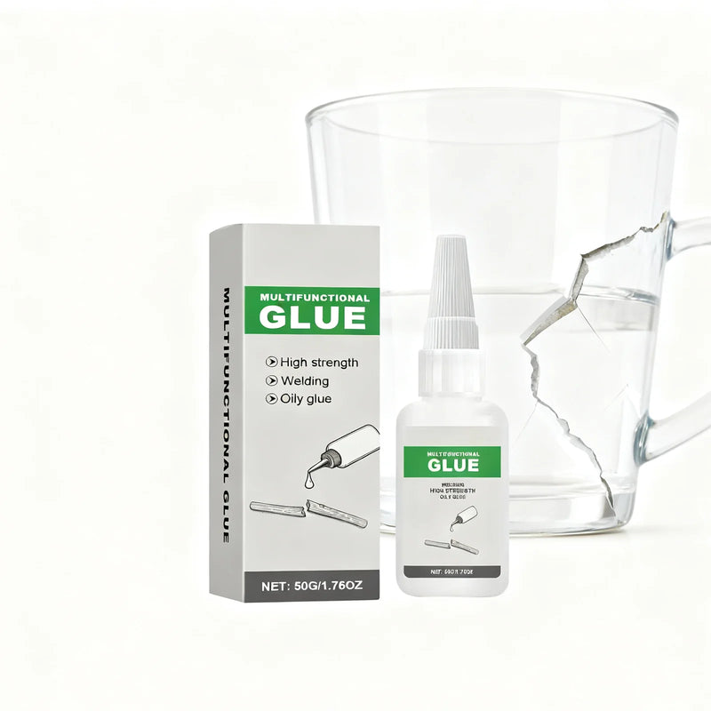 High Strength Oily Glue Universal Super Adhesive for Ceramics, Glass, Metal, Rubber, Plastic, and Wood