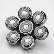 Men's 7-Blade Razor Replacement Shaving Heads Floating Washable Electric 7D Shavers Trimmers Kit Cutter Blades