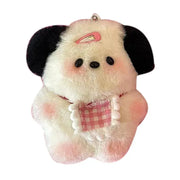 Adorable Plush Puppy Keychain - Cute Cartoon Bag Charm for Women & Girls, Perfect Birthday Gift Adorable Plush Puppy Keychain - Cute Cartoon Bag Charm for Women &   Lacatang Shop Lacatang Shop 