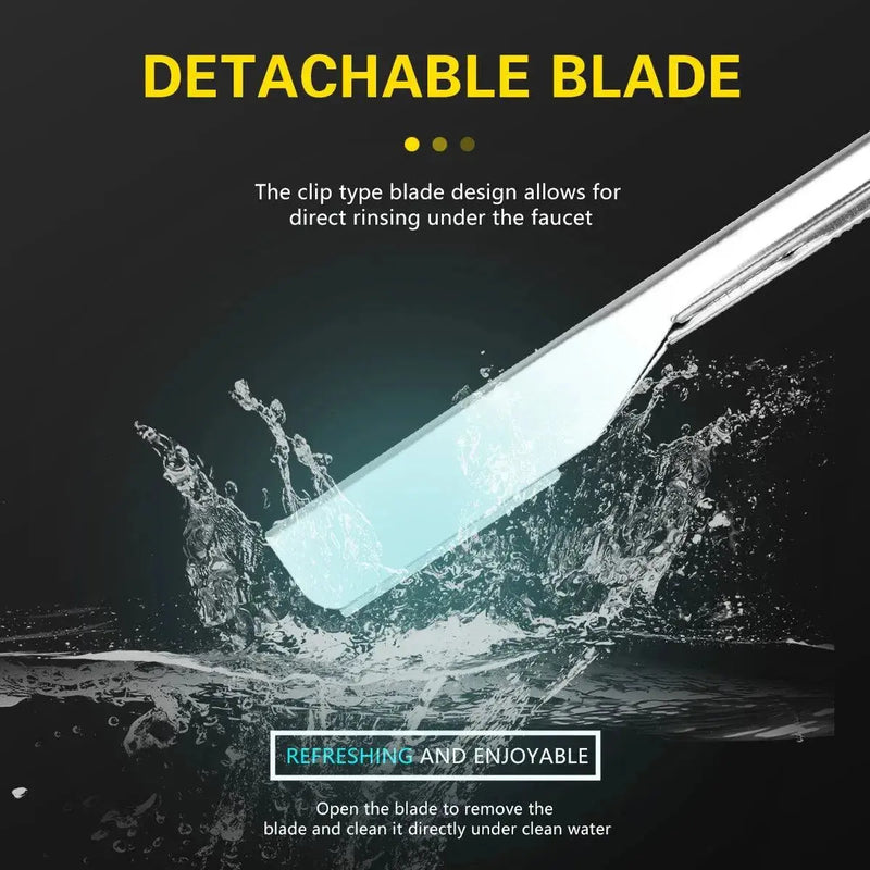Pro Manual Shaver Straight Edge Stainless Steel Sharp Barber Razor Pro Manual Shaver: Stainless Steel Straight Edge Barber Razor Other AliExpress Lacatang Shop 