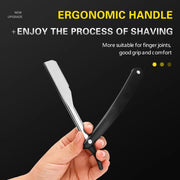 Pro Manual Shaver Straight Edge Stainless Steel Sharp Barber Razor Pro Manual Shaver: Stainless Steel Straight Edge Barber Razor Other AliExpress Lacatang Shop 