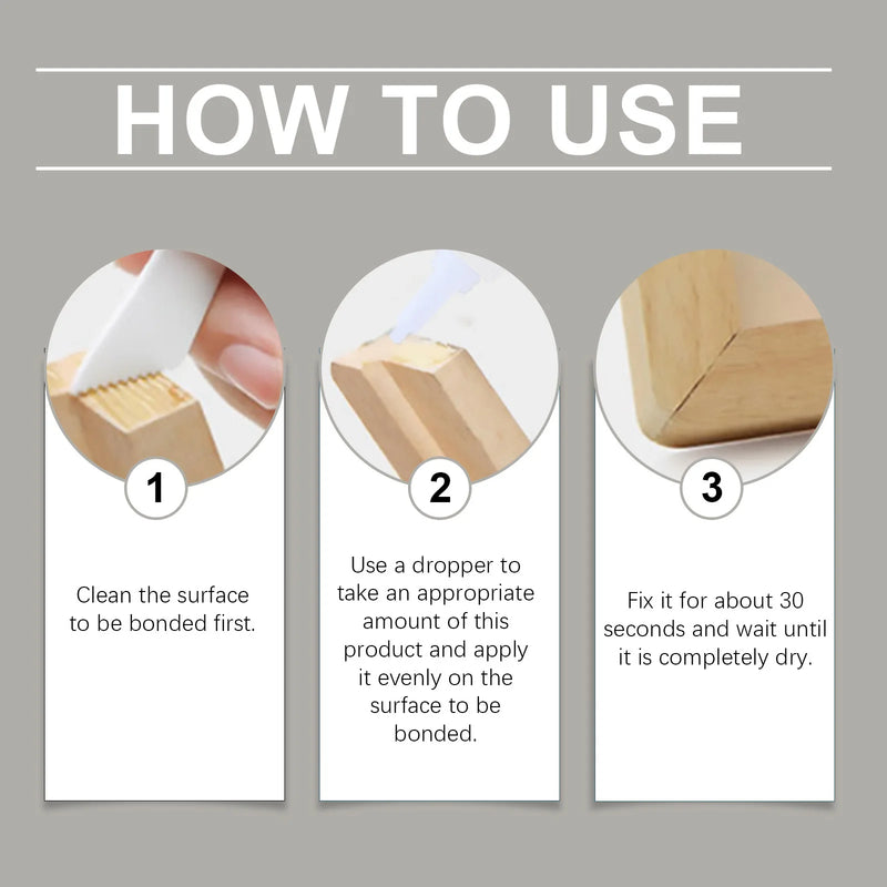 High Strength Oily Glue Universal Super Adhesive for Ceramics, Glass, Metal, Rubber, Plastic, and Wood