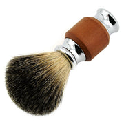 2023 Hot Sale - 1 Piece Pure Badger Hair Beard Brush Men's Shaving Brush with Wooden Handle Supply Various Hair Razors