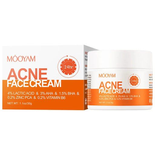 Acne Treatment Cream Anti Acne Face Cream Pimple Removal Spots Oil Control Shrink Pores Moisturizing Skin Care Cream