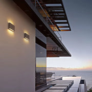 Outdoor Waterproof IP65 6W 12W LED Porch Lights Modern Indoor Decor Up Down Dual-Head Corridor Wall Lamp AC85-265V - Lacatang Shop