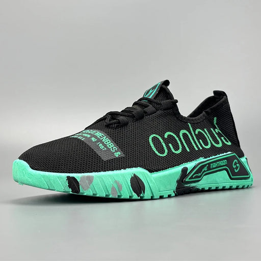 Men's Lightweight Sports Shoes - Summer New Breathable Mesh Versatile Men's Shoes - Anti-Slip Soft Sole Running Shoes - Men's Sneakers