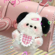 Adorable Plush Puppy Keychain - Cute Cartoon Bag Charm for Women and Girls, Perfect Birthday Gift Adorable Plush Puppy Keychain - Cute Cartoon Bag Charm for Women and   Lacatang Shop Lacatang Shop 