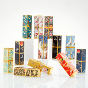 4g Lipstick Tube Cosmetic Jar Multi-Patterned Square Shape Empty DIY Lip Balm Lipstick Tube Makeup Container Portable