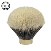 Boti Brush-NC Chubby Badger Hair Knot Bulb Type Shaving Brush Knot Men's Beard Tools Handmade