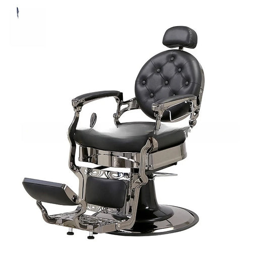 Retro Oilhead Salon Lift Reclining Men's Shaving Chair
