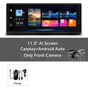 K2 Pro 11.3" Car DVR 4K Camera Wireless Carplay Android auto Ai Screen K2 Pro 11.3" Car DVR 4K Camera Wireless Carplay Android auto Ai Screen  Other AliExpress Lacatang Shop 