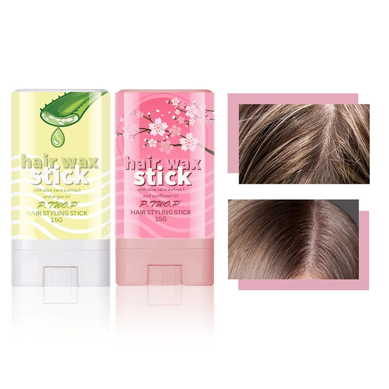 PTWOP Hair Artifact Hair Wax Stick Gel Cream for Styling - Non-Greasy, Fluffy Texture for Children, Men, and Women
