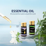 50 Pcs Essential Oils by  Natural Essential Oil Set -Essential Oils Gift Set for Diffuser, Home Care, DIY Candle and Soap Making(50 * 5ML)