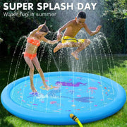 Kids Splash Pad Sprinkler for Outdoor Play - 3-in-1 Baby Pool and Water Toy Gift for Toddlers, Boys, and Girls (60" Splash Play Mat) Kids Splash Pad Sprinkler | 3-in-1 Baby Pool & Water Toy for Toddlers  AliExpress Lacatang Shop 
