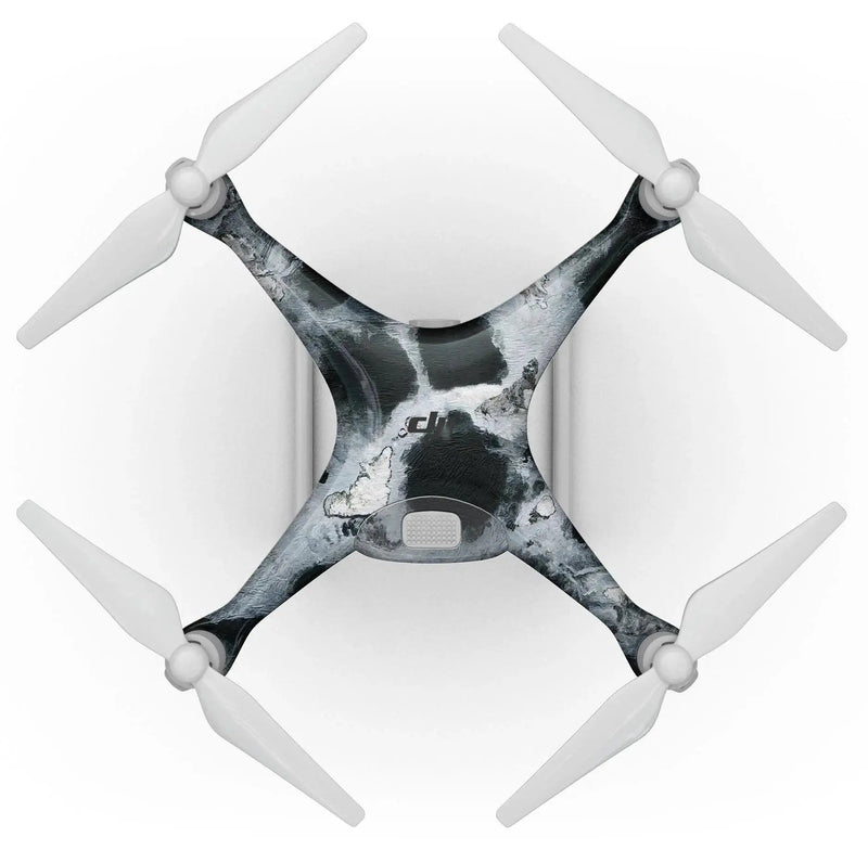 Abstract Paint v4 - Full - Body Skin Kit for the DJI Phantom 4 Drone - Lacatang Shop