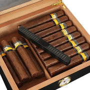 Cedar Wood Cigar Humidor Box Portable Travel Cigar Case W/ Humidifier Hygrometer Cigar Humidor Sigaren Box for Cigars