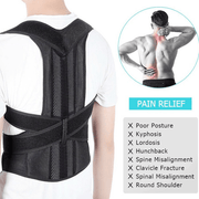Adjustable Posture Corrector & Low Back Support Brace - Lacatang Shop