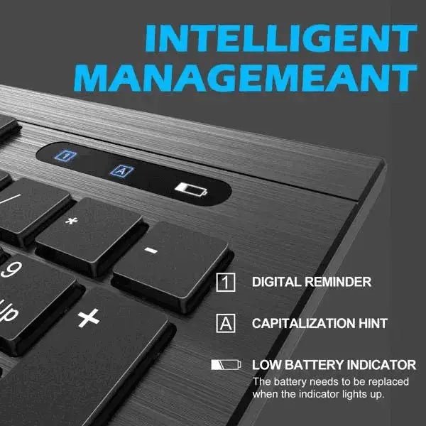 Adjustable Wireless Keyboard Wireless Mouse Computer Keyboard - Lacatang Shop