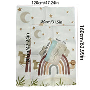 Adorable Cartoon Design Non - slip Area Rug for Living Room, Bedroom, and Gaming Space – Perfect Gift for Kids - Lacatang Shop