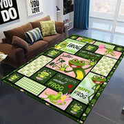 Adorable Cartoon Design Non - slip Area Rug for Living Room, Bedroom, and Gaming Space – Perfect Gift for Kids - Lacatang Shop