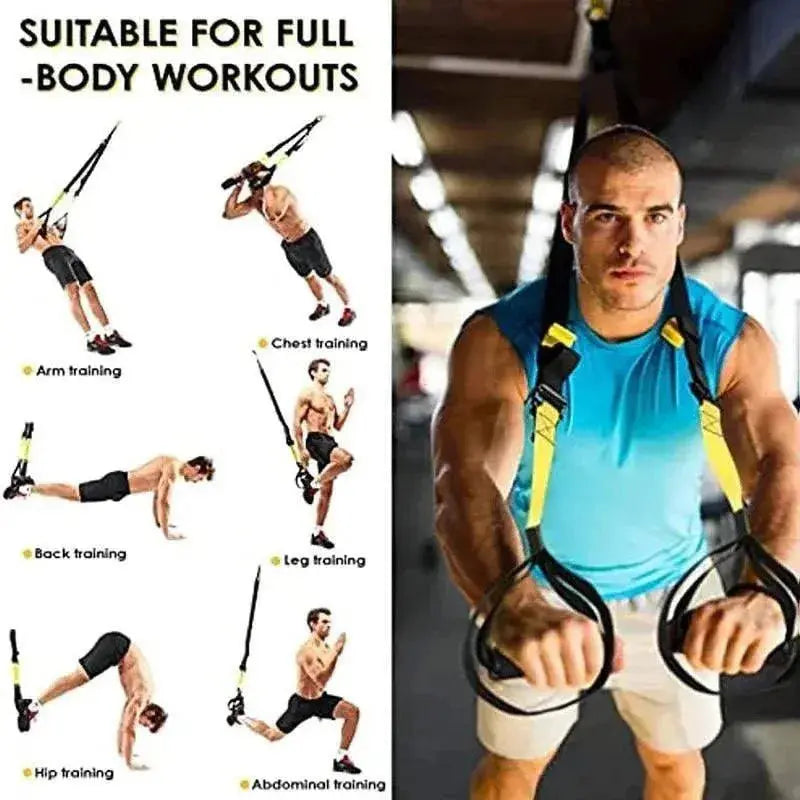 Suspension Training Band Fitness Strength Power Suspension Trainer 

Suspend Your Goals: Fitness Meets Strength with Suspension Training Bands  Other AliExpress Lacatang Shop 