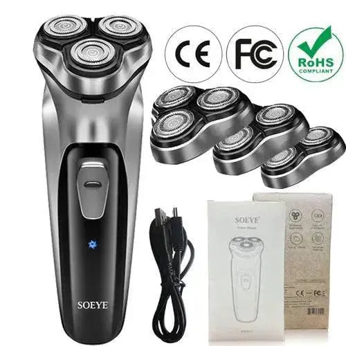 Men's Electric Shaver For Men Shaving Machine SOEYE Beard Trimmer 3D #
Advanced Men's Electric Shaver + Beard Trimmer - SOEYE Shaving Machine 3D Other AliExpress Lacatang Shop 