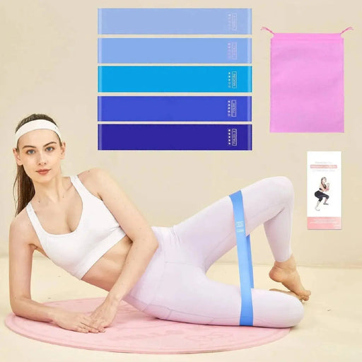 Fitness Elastic Resistance Bands for Home Training, Yoga, and Sports