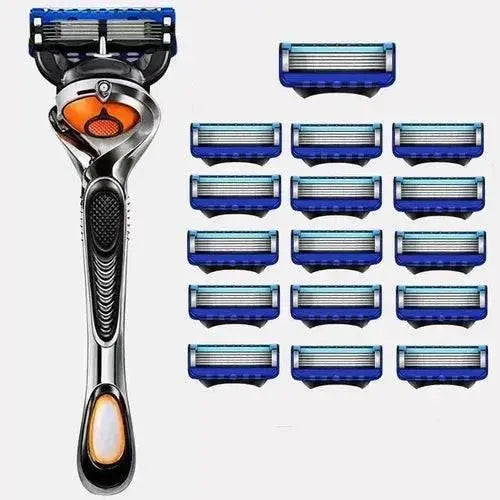 5-layer Razor Blades Replacement Blades for Men's Shavers Shaving 5-Layer Razor Replacement Blades for Men's Shavers - Smooth Shaving Other AliExpress Lacatang Shop 