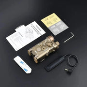 All Metal Tactical NGAL Pointer IR Red Dot Green Blue Sight Strobe LED Light Fit 20MM Rail Hunting Weapon Scout L3 - NGAL Laser - Lacatang Shop