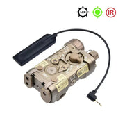 All Metal Tactical NGAL Pointer IR Red Dot Green Blue Sight Strobe LED Light Fit 20MM Rail Hunting Weapon Scout L3 - NGAL Laser - Lacatang Shop