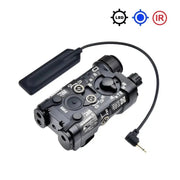 All Metal Tactical NGAL Pointer IR Red Dot Green Blue Sight Strobe LED Light Fit 20MM Rail Hunting Weapon Scout L3 - NGAL Laser - Lacatang Shop