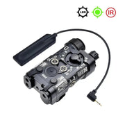 All Metal Tactical NGAL Pointer IR Red Dot Green Blue Sight Strobe LED Light Fit 20MM Rail Hunting Weapon Scout L3 - NGAL Laser - Lacatang Shop