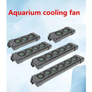 Aquarium Cooling Fan System for Fish Tanks – Temperature Control Chiller with 2/3/4/5 Fan Options for Marine and Pond Use - Lacatang Shop