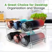 AquaStack: 4 - Pack Bottle Organizer & Storage Rack - Lacatang Shop