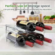 AquaStack: 4 - Pack Bottle Organizer & Storage Rack - Lacatang Shop