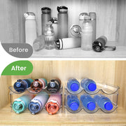 AquaStack: 4 - Pack Bottle Organizer & Storage Rack - Lacatang Shop